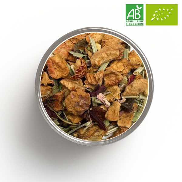 Infusion fruitée acidulée (Citron vert - Fraise) BIO