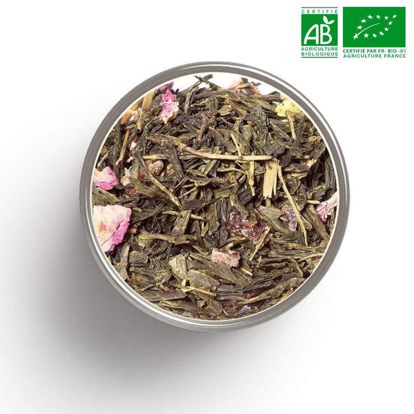 Flores de té verde (rosa afrutada) a granel