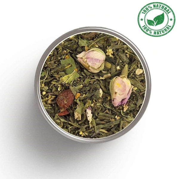 Green Tea Skin Beauty (granada, menta) a granel