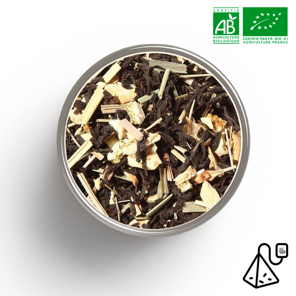 Té negro ecológico FIFO (jengibre-limón) - Bolsitas de té