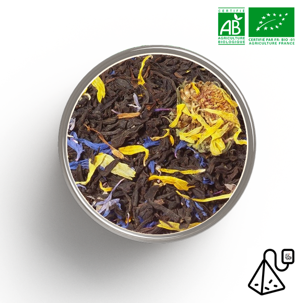 Russian Earl Grey Organic Black Tea - Bolsitas de té